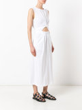 knot hem tank top