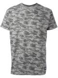 camouflage print T-shirt