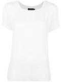 scoop neck T-shirt