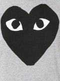 heart print T-shirt 