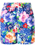 floral print swim shorts