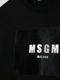 logo print sweatshirt