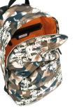 camouflage print backpack