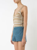 fitted vest top