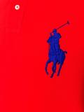 logo embroidered polo shirt