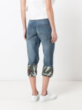 cropped jeans