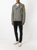 multi patched jacket 