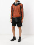layered fishnet sports top 