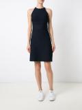 round neck knit dress