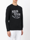 logo print sweatshirt