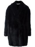 oversized faux fur coat