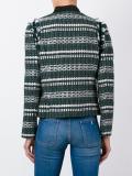 jacquard cropped jacket