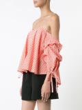 checked blouse