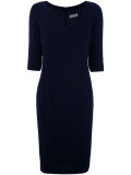 fitted midi dress