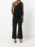 one shoulder frill jumpsuit 