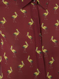 bird print shirt 