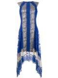 lace asymmetric dress 