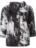 abstract printed jacket