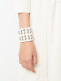cut out studded bracelet
