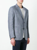 checked blazer 
