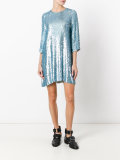 sequin embellished dress