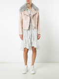 Blush Taffy biker jacket