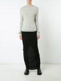 Crater knit sweatshirt