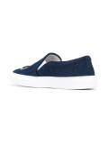 LA denim slip-on sneakers