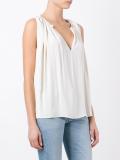 gathered tank top 