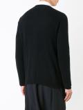 pinstriped detail jumper
