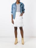 frayed skirt 