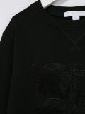 knight embroidered sweatshirt