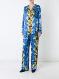'Rococo Plume' pyjama shirt