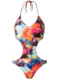 printed swimsuit