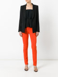 slim-fit tailored trousers