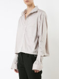 flared sleeves shirt