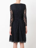 flared lace dress 