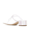 crystal strap sandals