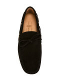 gold-tone trim loafers 