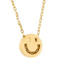 smile pendant short necklace