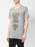 totem print T-shirt