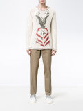embroidered jumper