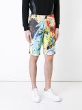 'Graffiti' print shorts