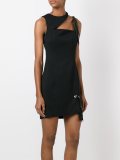 cut out asymmetric dress