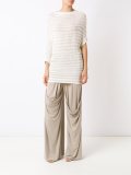 asymmetric knit blouse
