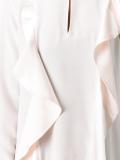 ruffle panel blouse