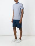 contrast trim polo shirt