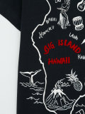 map print T-shirt 