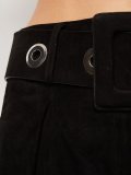 belted cropped trousers