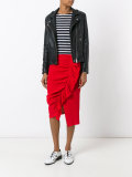 draped skirt